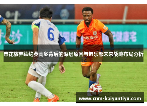 申花放弃续约费南多背后的深层原因与俱乐部未来战略布局分析